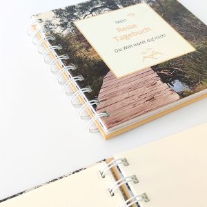 Spiralbindung mit Hardcover-Decken