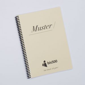 kostenfreies Muster Kunststoff-Spiralbindung hier bestellen