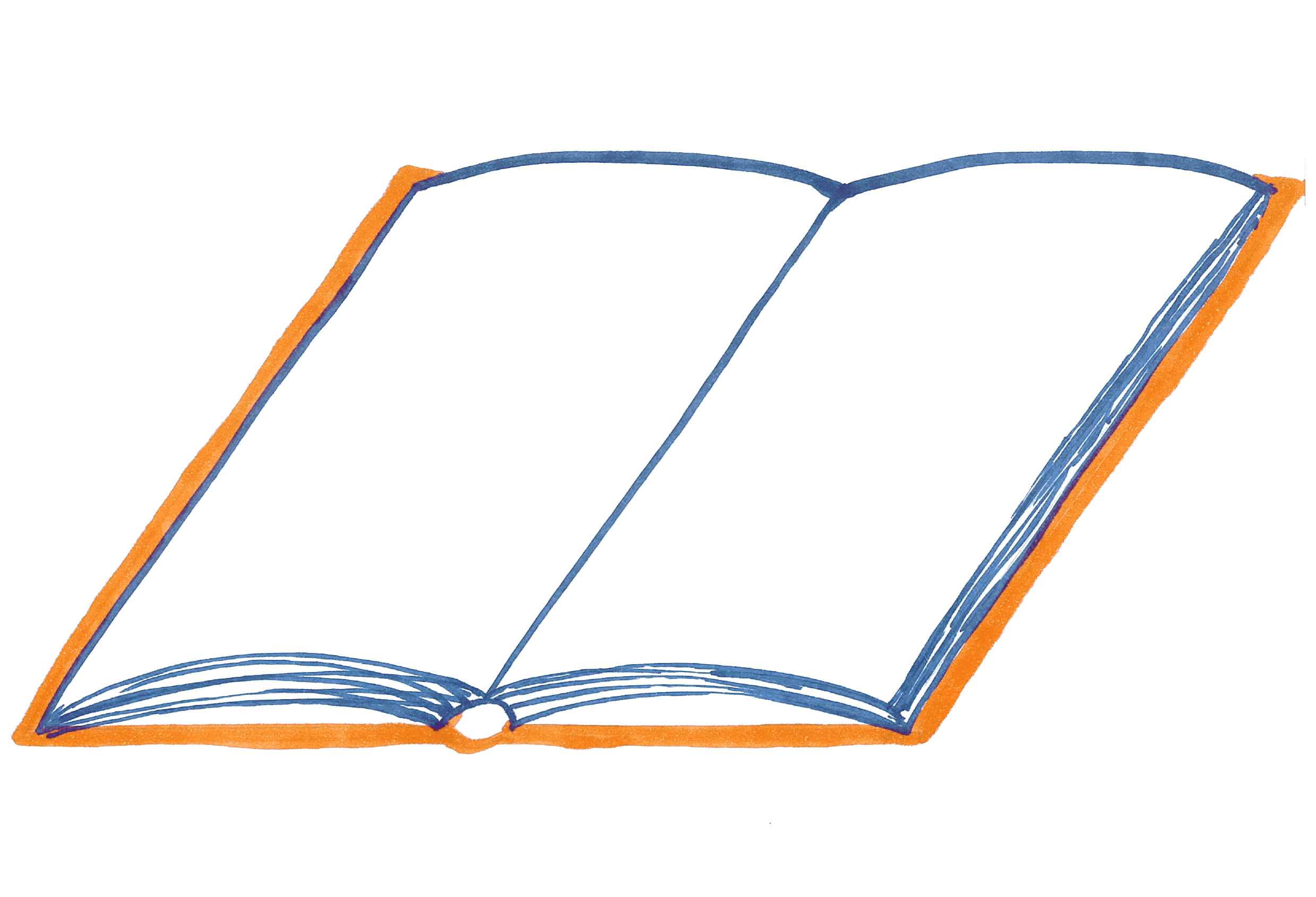 Skizze zum Aufbau Hardcover-Klebebindung