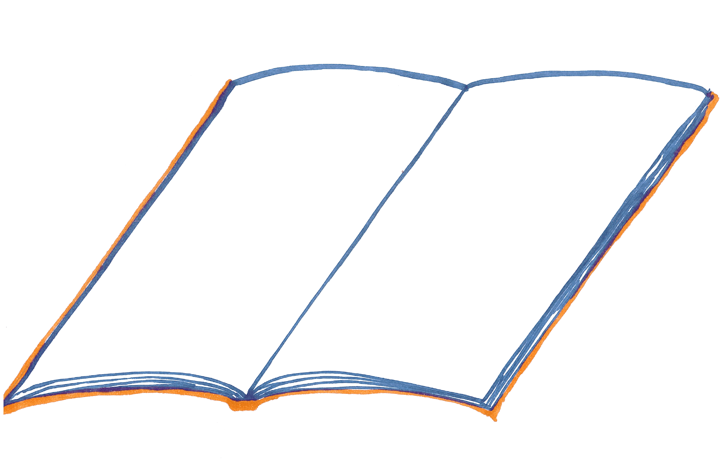 Skizze zum Aufbau Softcover-Klebebindung