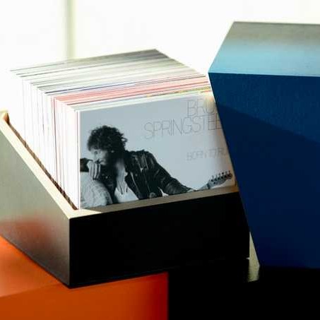 Schachtel mit Musikkarten