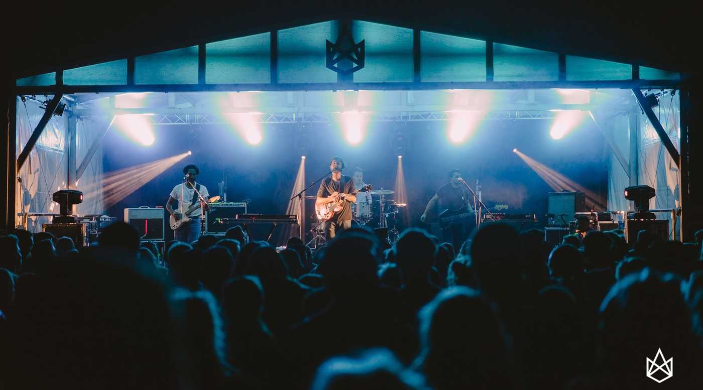 Blick auf Musikkonzert beim Ilmpuls-Festival