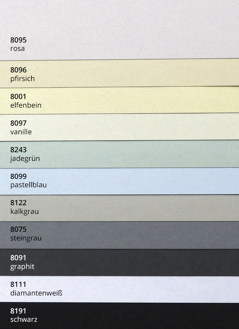 farbiges strukturiertes Hardcover-Bezugspapier in pastell bis grauen Farben